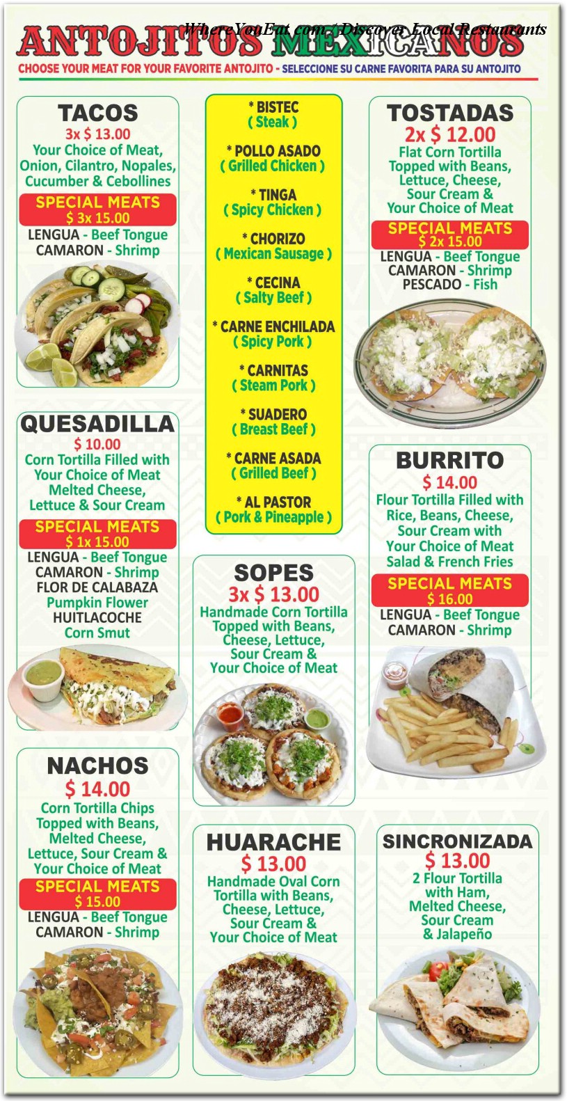 Our Foods